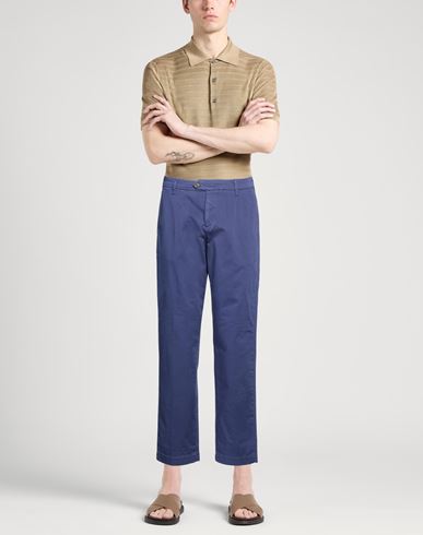 Roÿ Roger's Man Pants Blue Size 29 Cotton, Elastane
