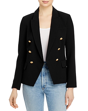 Double-breasted blazer - Black