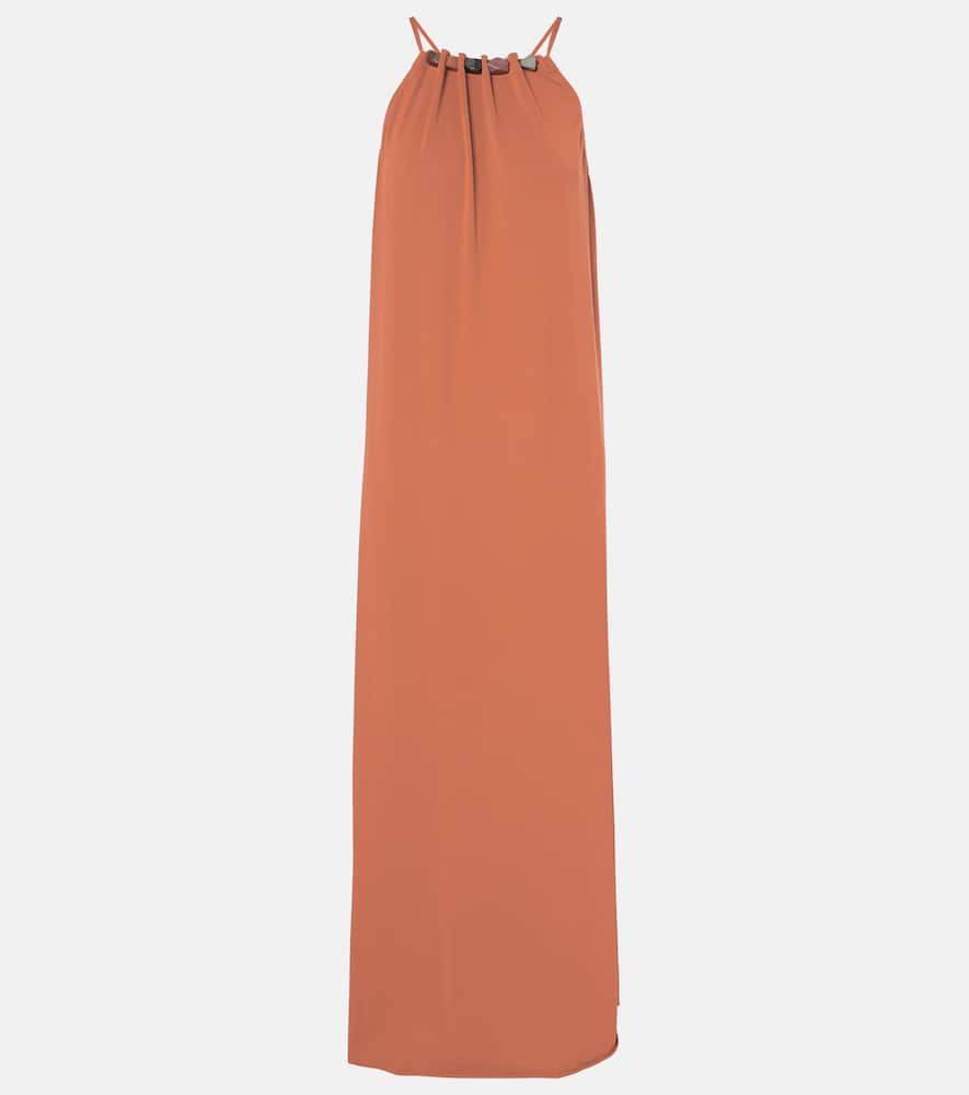 Tiana halterneck maxi dress