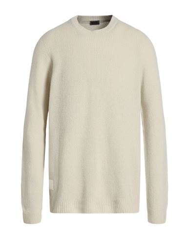 Man Sweater Cream Size XXL Wool, Polyamide