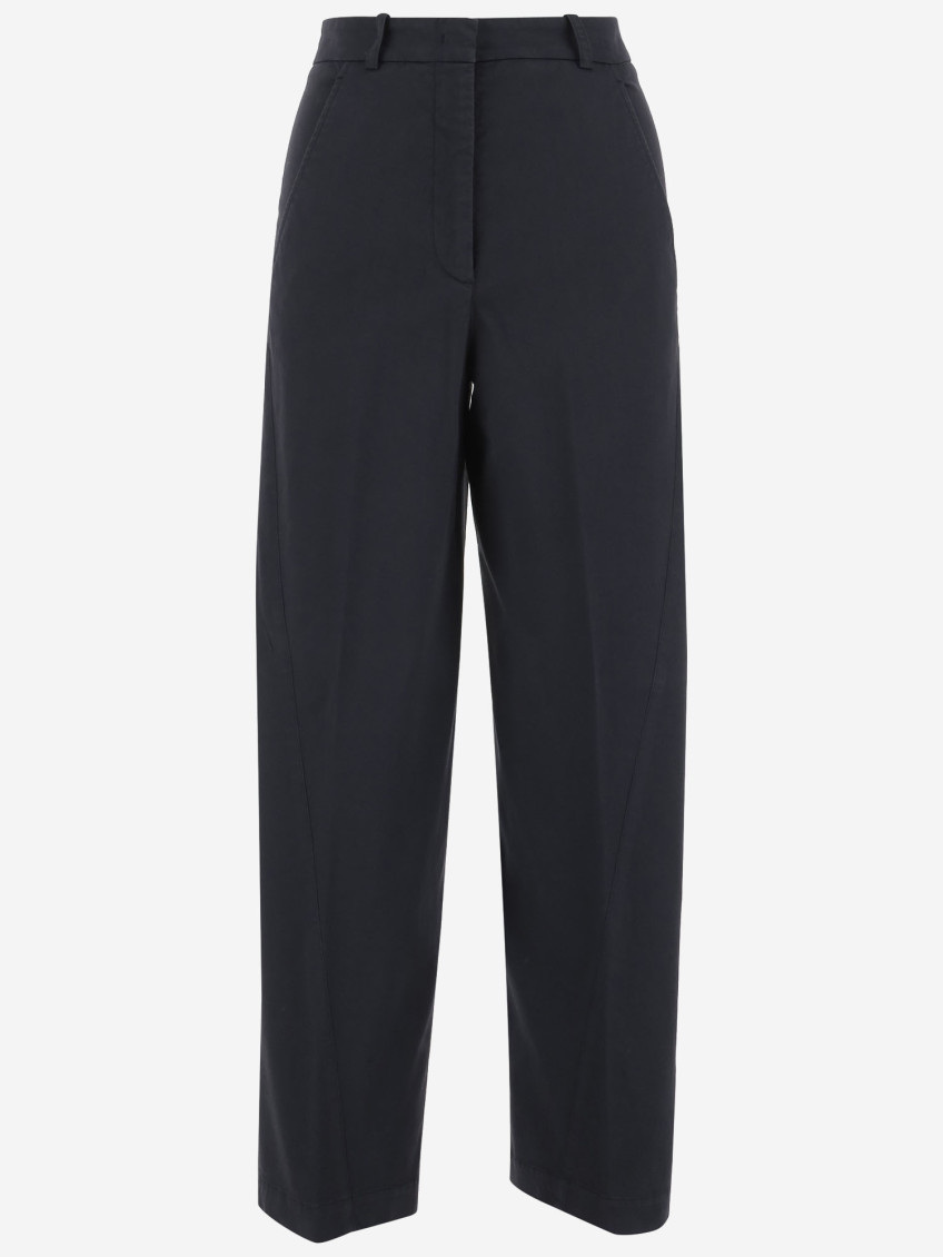 Stretch Cotton Pants