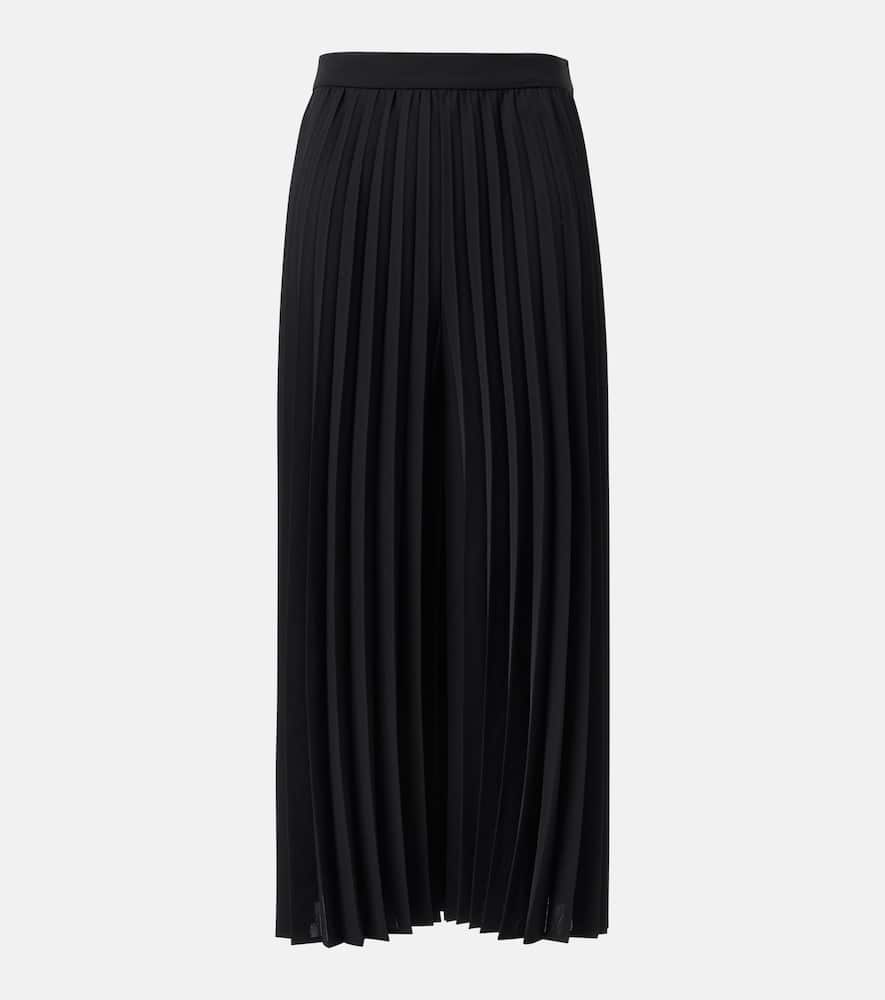 Anvers Airy plissé cropped culottes