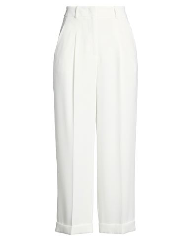 Easy Woman Pants White Size 6 Polyester