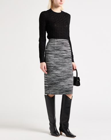 Woman Sweater Black Size L Viscose, Metallic fiber, Polyamide, Polyester, Elastane