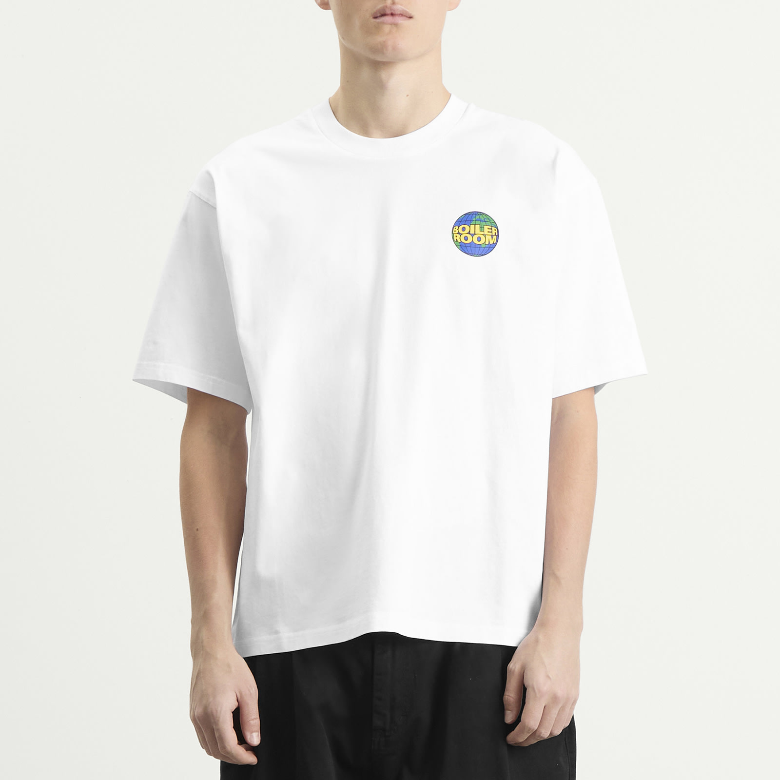 Men's Globe Logo T-Shirt White