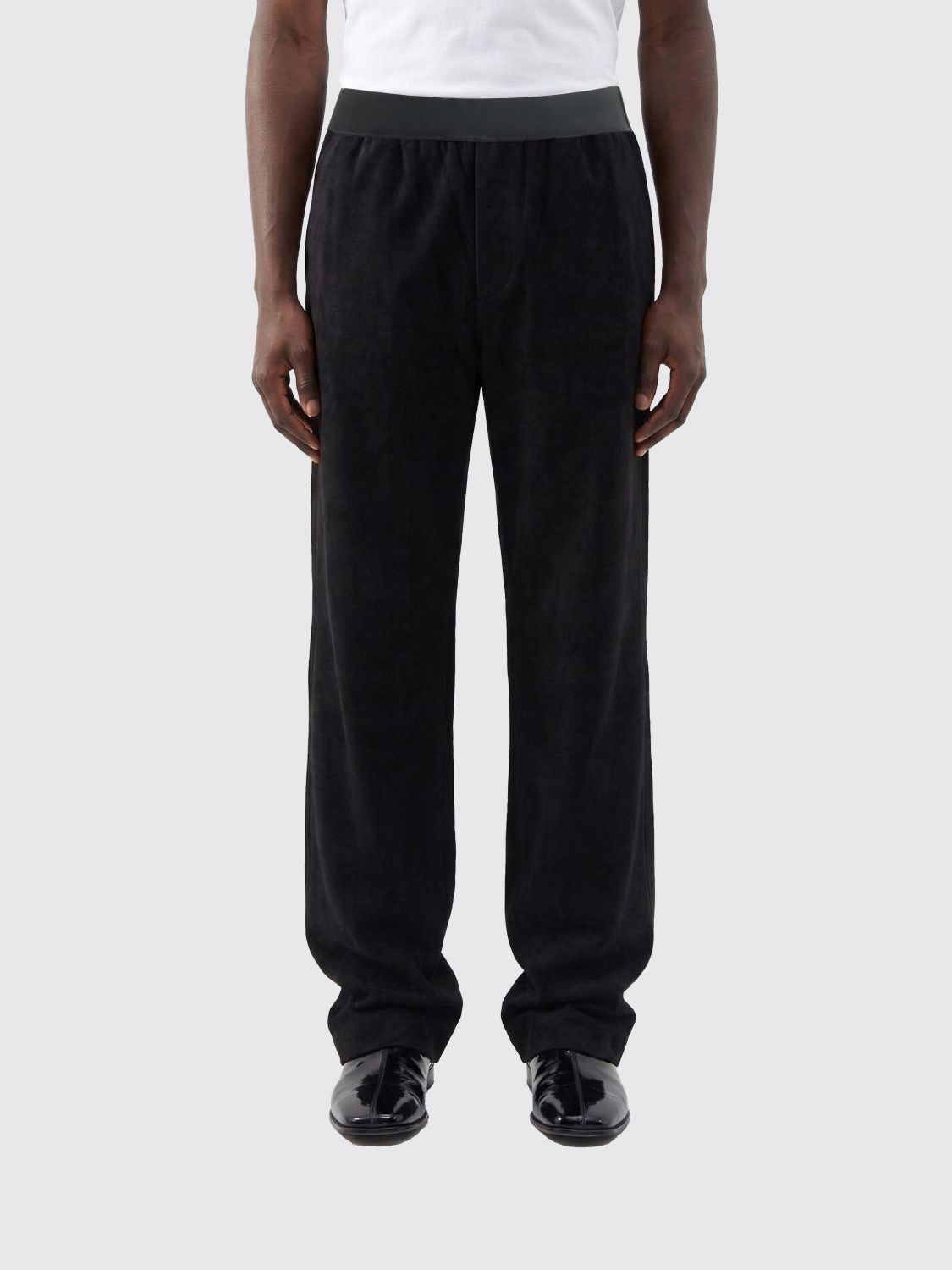 Pants Men color Black