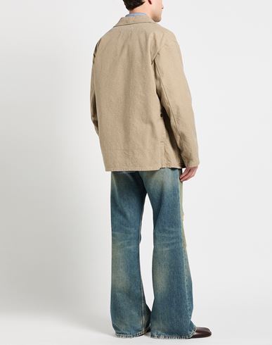 Man Jacket Khaki Size 34 Cotton