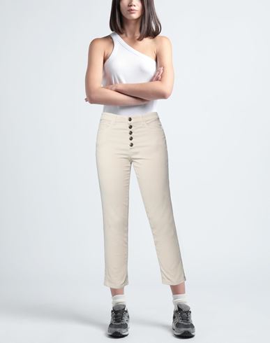 Woman Pants Beige