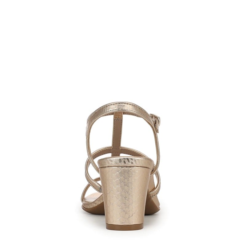Women's Bristol-Cage Strappy Dress Sandals (Champagne)