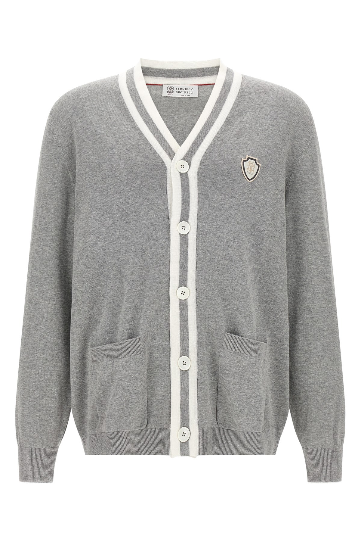 Heraldic Logo Cardigan