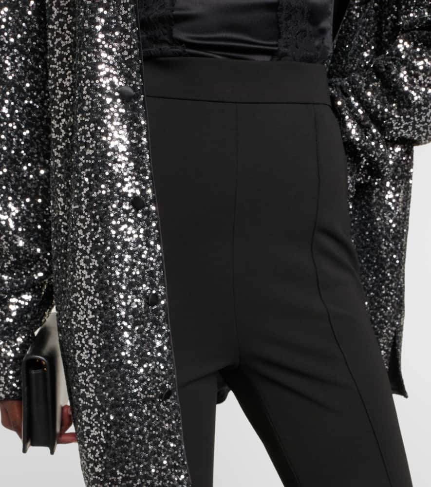 Dolce & Gabbana High-rise stirrup leggings