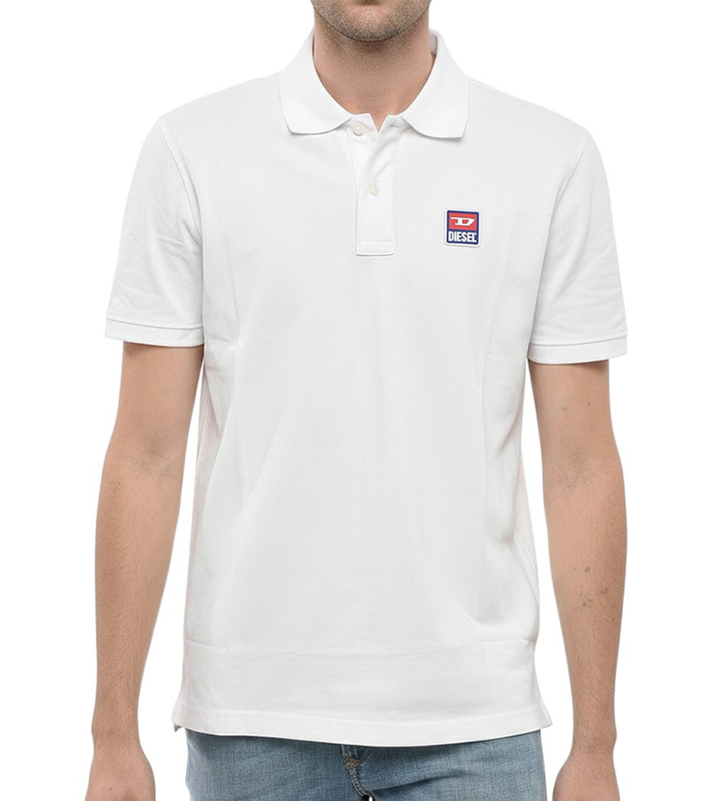 White Shirt Collar Polo