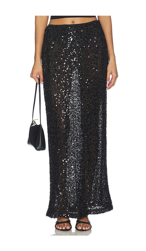 & Reckless Novie Skirt in Black. - XL also in L, M