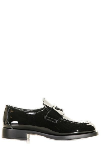 Prada Logo Plaque Loafers