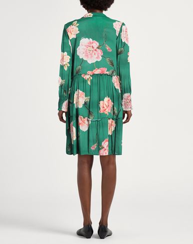 Replay Woman Mini dress Green Size S Viscose