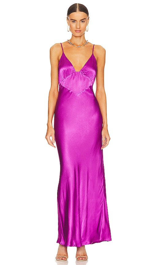 Bardot KLEID WINTOUR in Purple. Größe 6. Also in 10, 12