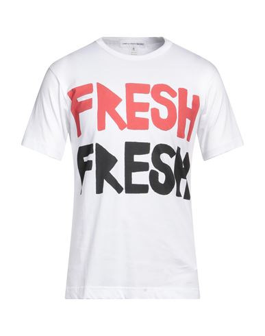 Comme Des Garçons Shirt Man T-shirt White