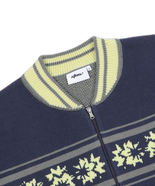 XTK161 Spore Stadium Knit Zip-Up