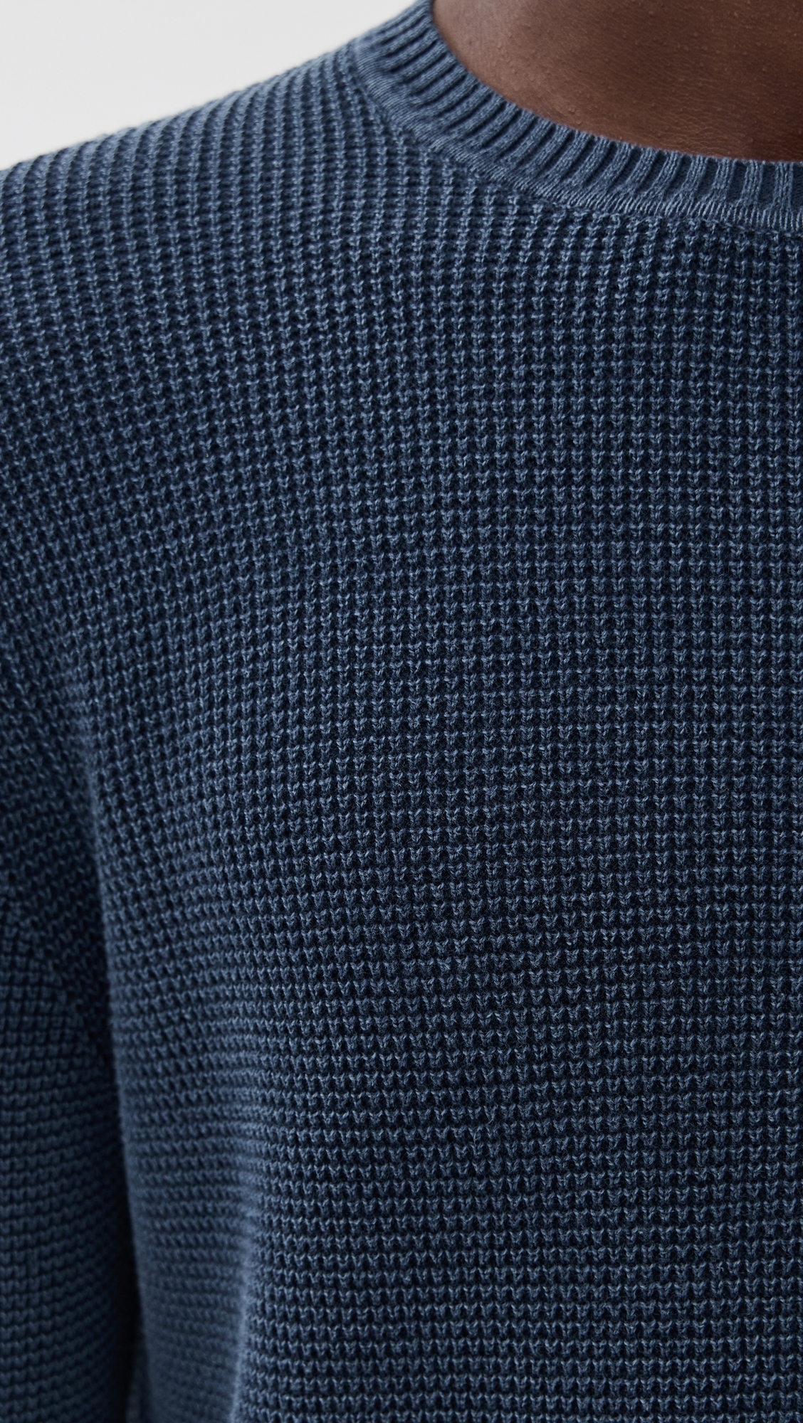 Sunwashed Crew Neck Sweater Blue Nights