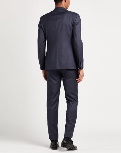Man Suit Navy Size 38 Virgin Wool
