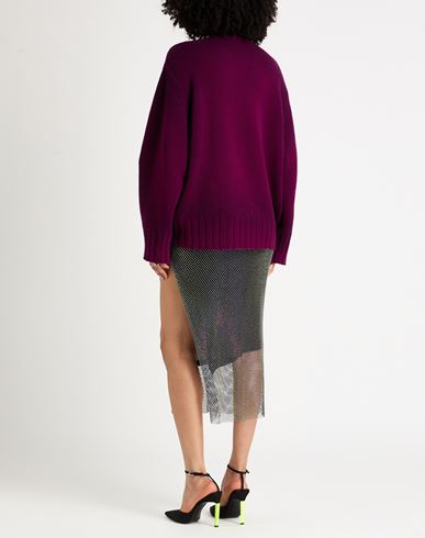 Woman Sweater Plum Size 2 Wool, Cashmere