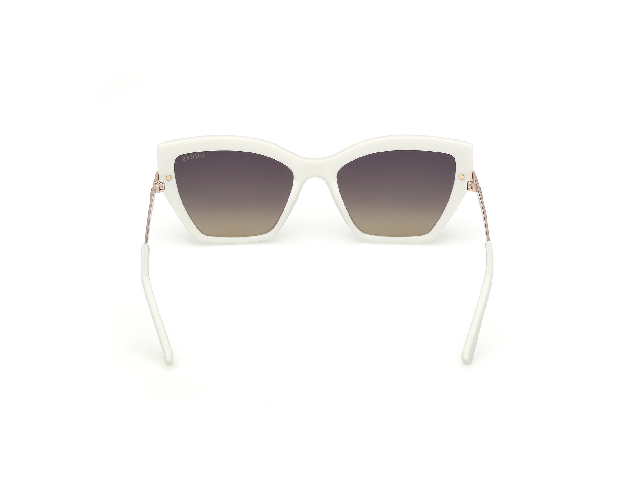 Guess Mujer Guess GU00216 21B Gafas de sol Inyectado Marfil Marrón Cuadrada Norma