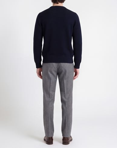 Man Sweater Midnight blue Size 40 Virgin Wool