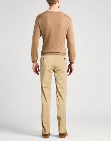 Man Pants Camel Size 30 Cotton, Elastane