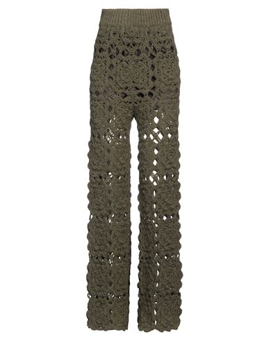 Tu Lizé Woman Pants Military green