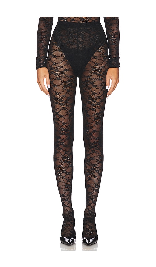 CULTNAKED LEGGINGS LACE SKIN in Black. Größe XS. Also in