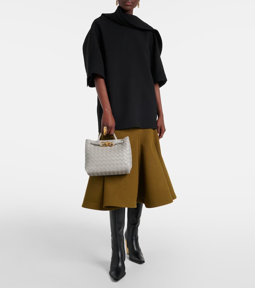 Andiamo Small leather tote bag