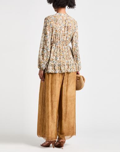 Première Dame Woman Top Beige Size L Polyester