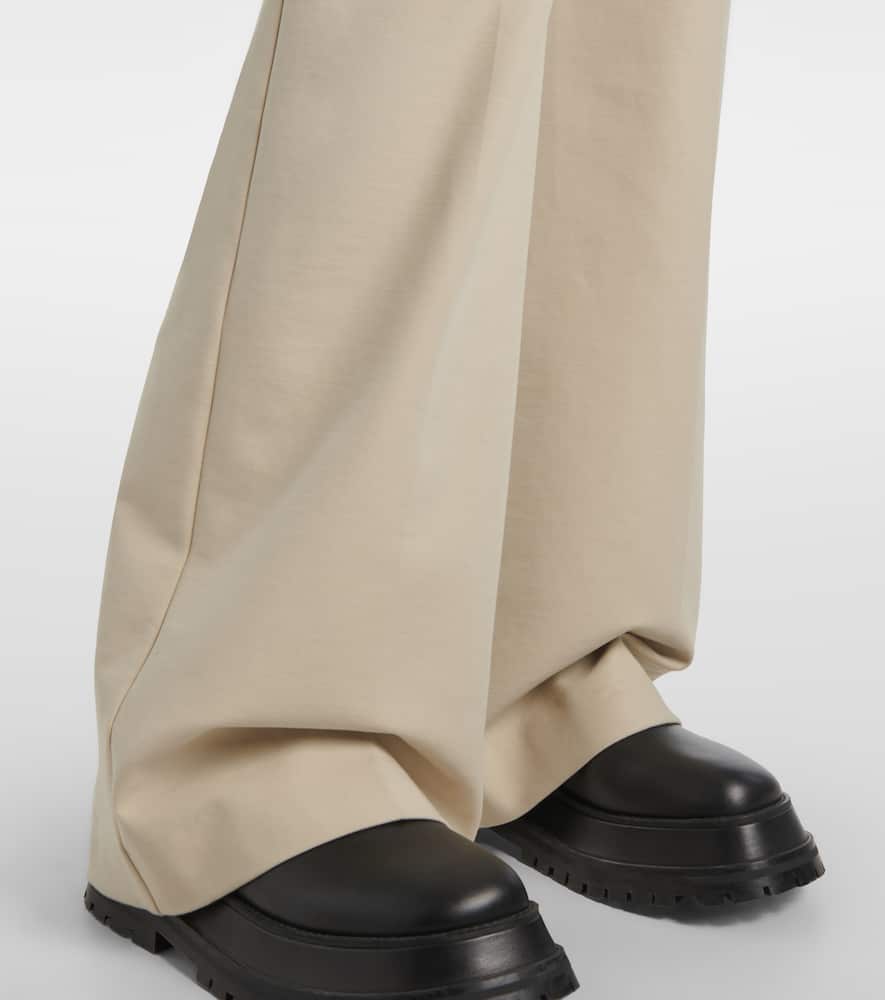 Tafira cotton-blend flared pants
