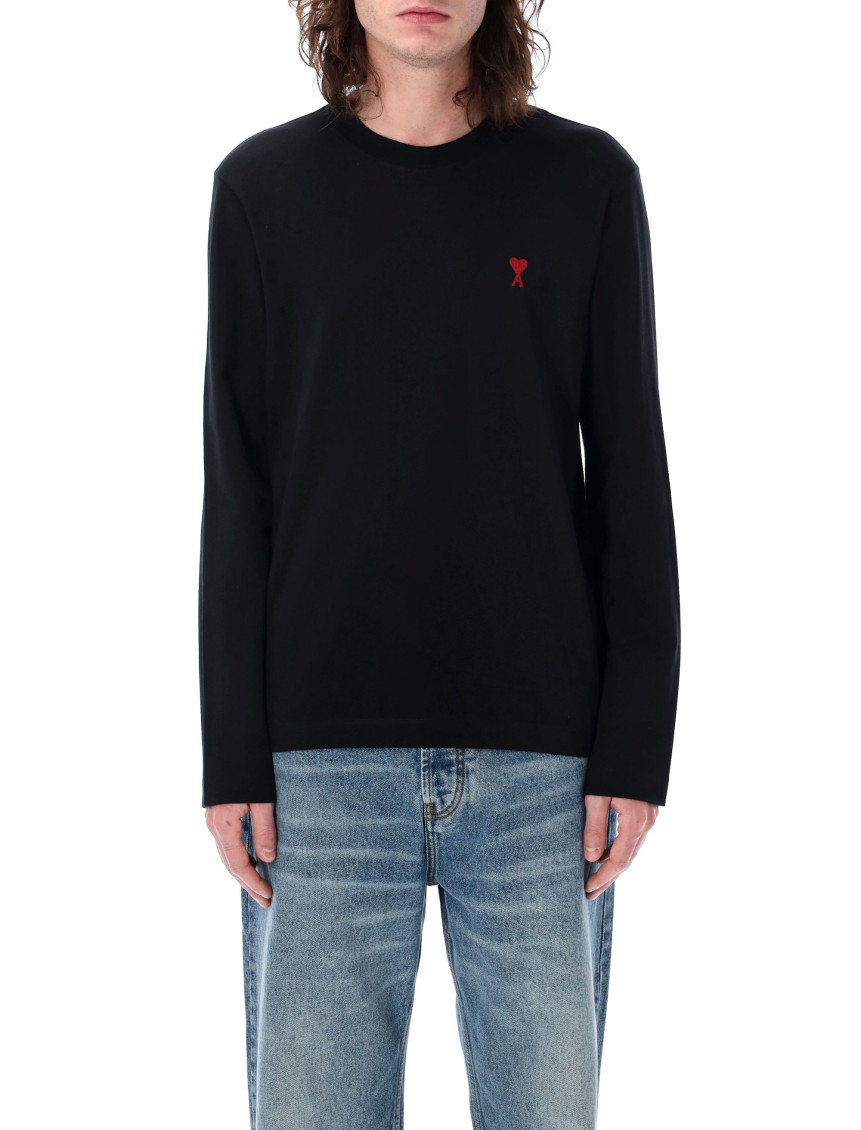 Black Crewneck Logo T-Shirt