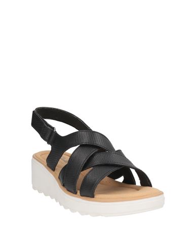 Woman Sandals Black Size 6 Textile fibers