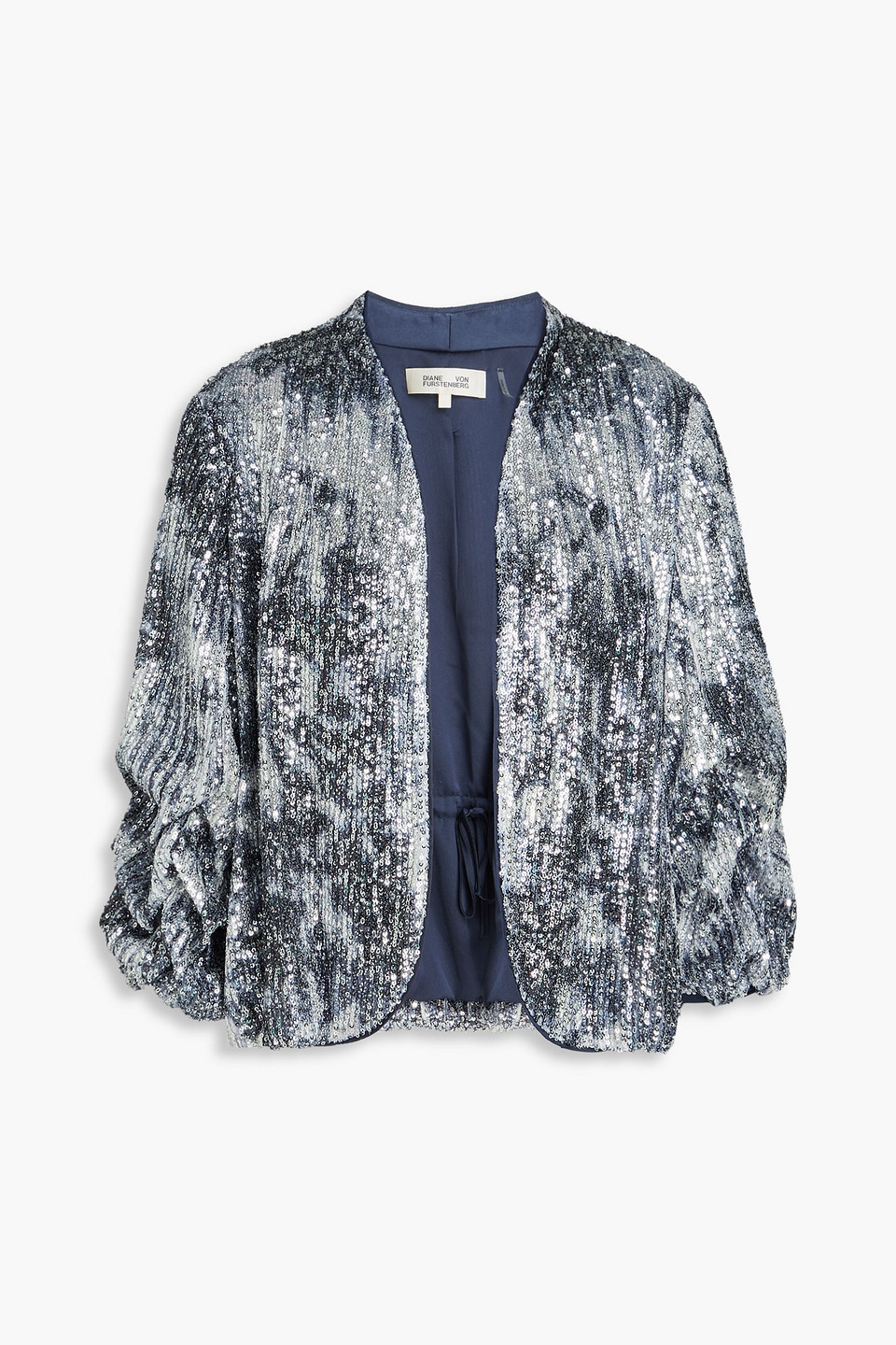 Laredo sequined printed tulle jacket - Metallic - XS