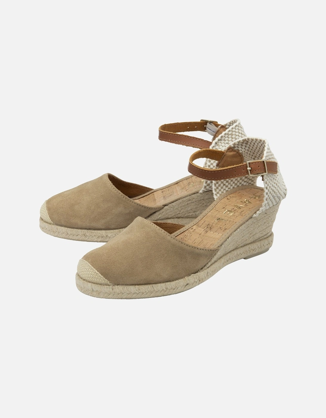 Ravel Women's Rhea Womens Espadrille Wedges - Brown
