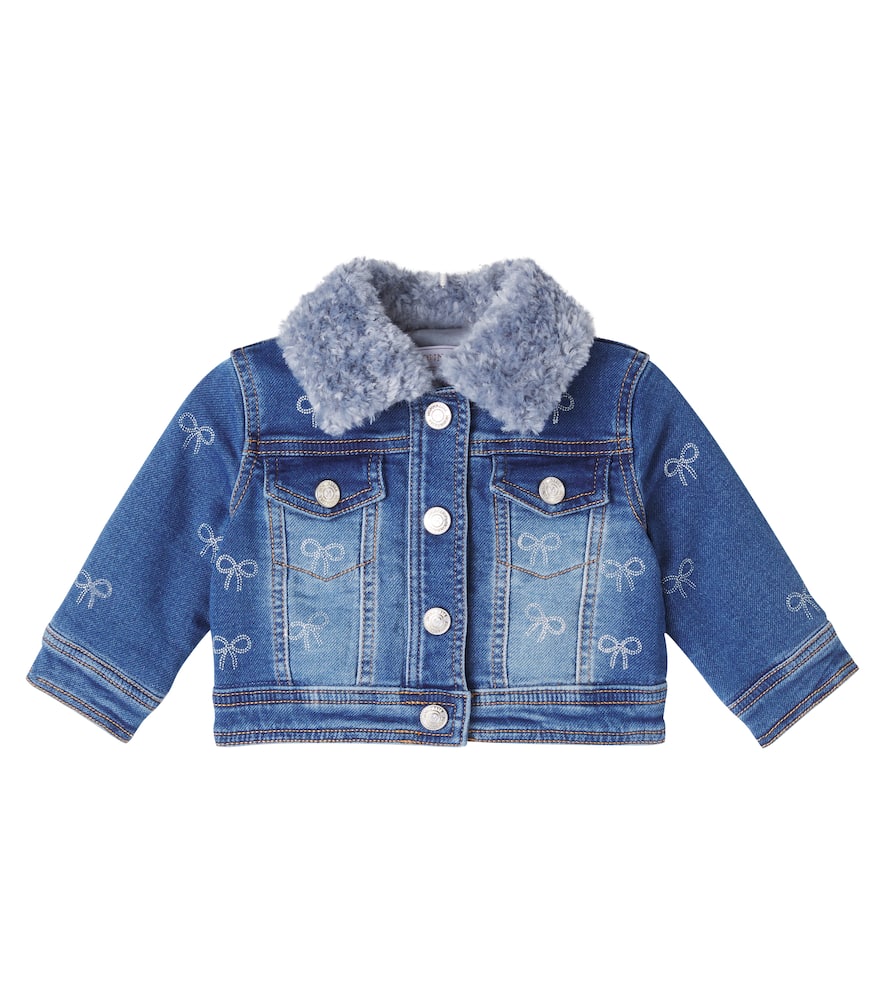 Embroidered denim jacket