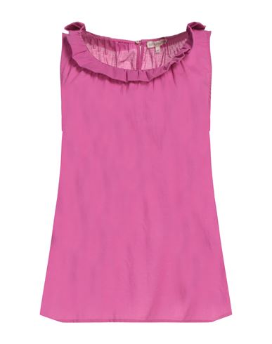 Woman Top Magenta Size 6 Cotton