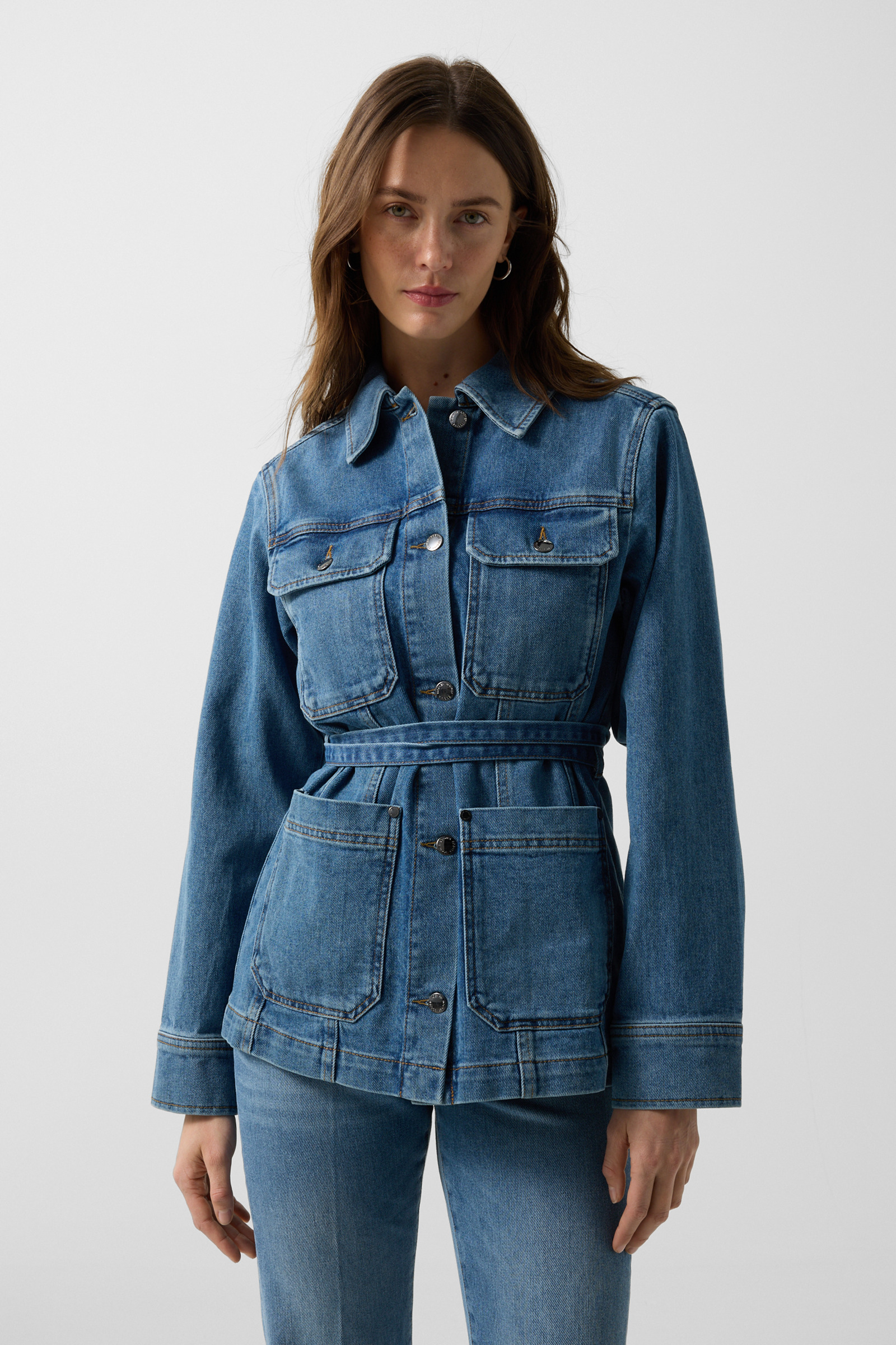 BOGNER Pelin denim jacket for women - Denim Blue