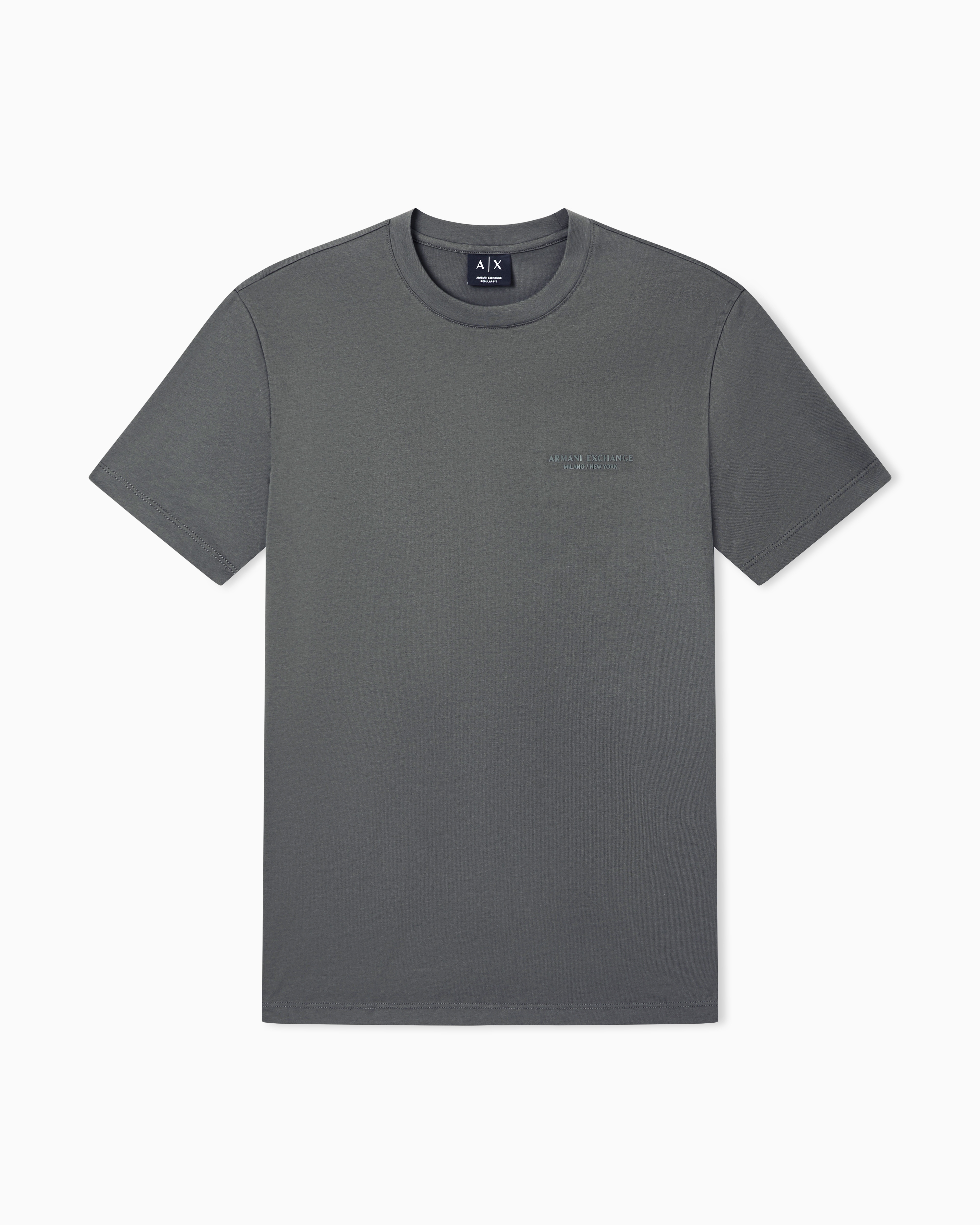 Logo t-shirt in regular fit cotton jersey