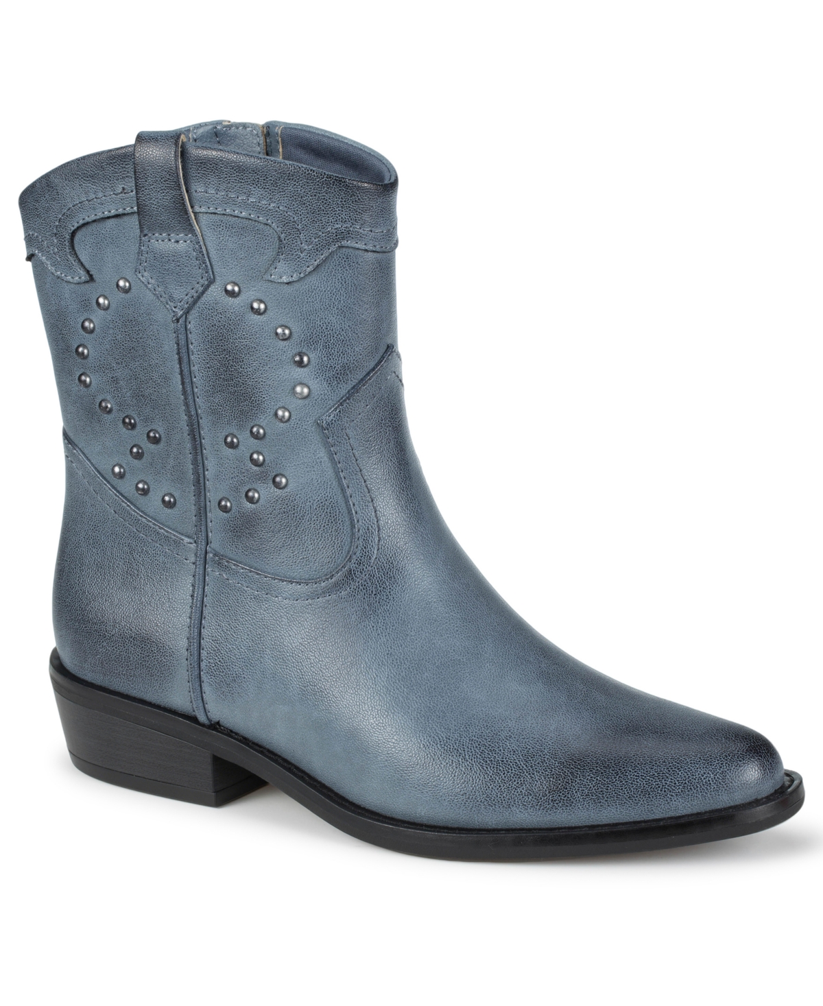 Women's Nova Western Booties - Navy