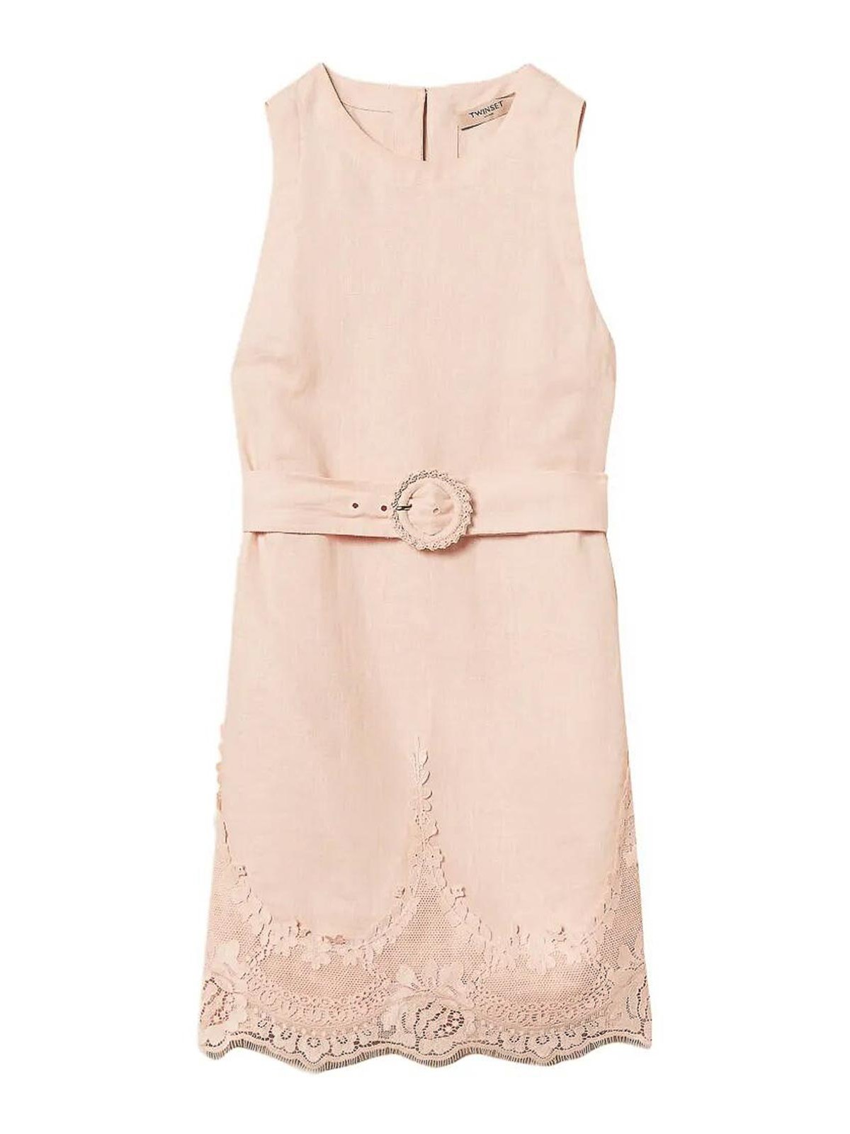Mini Dress With Belt