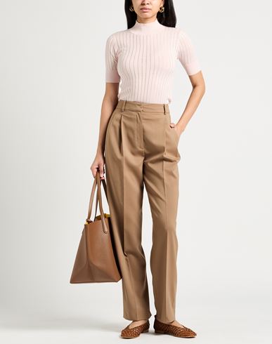 Woman Turtleneck Light pink Size XS Silk, Wool