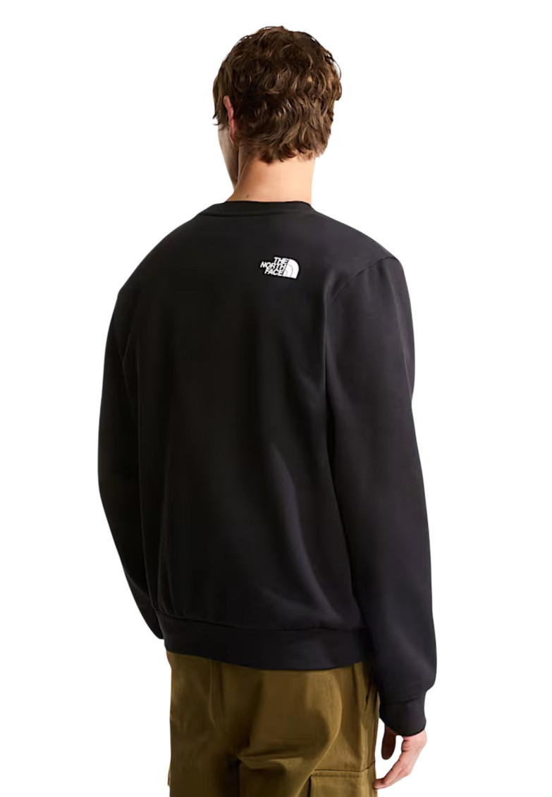 Black Crew Neck Sweatshirt