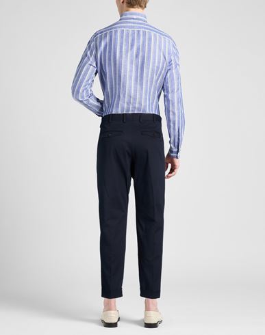 Man Pants Midnight blue Size 34 Cotton, Elastane