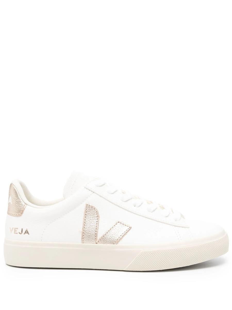 Field Leather White Platine Shoes