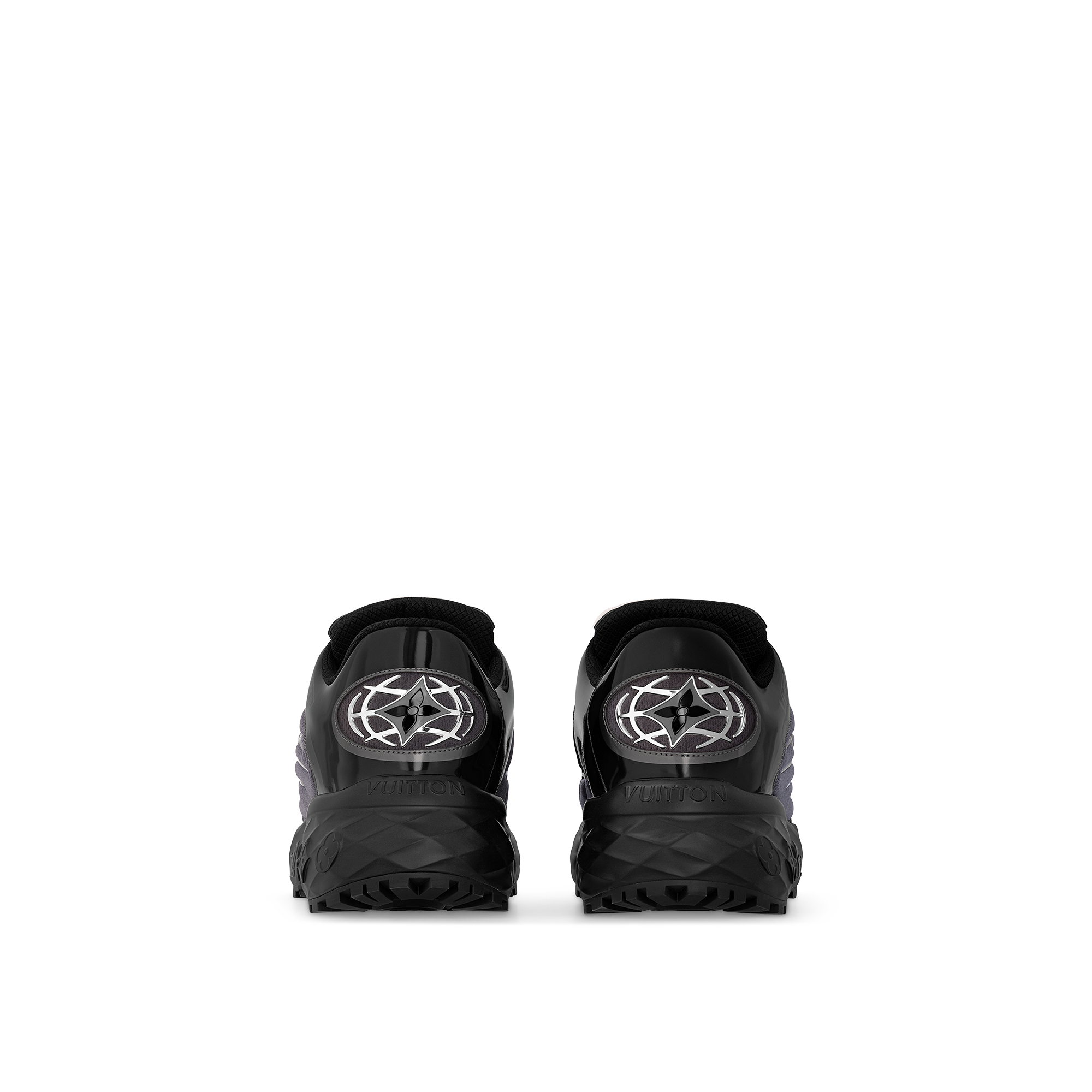 LV Discovery Lace Up Sneakers 'Black'