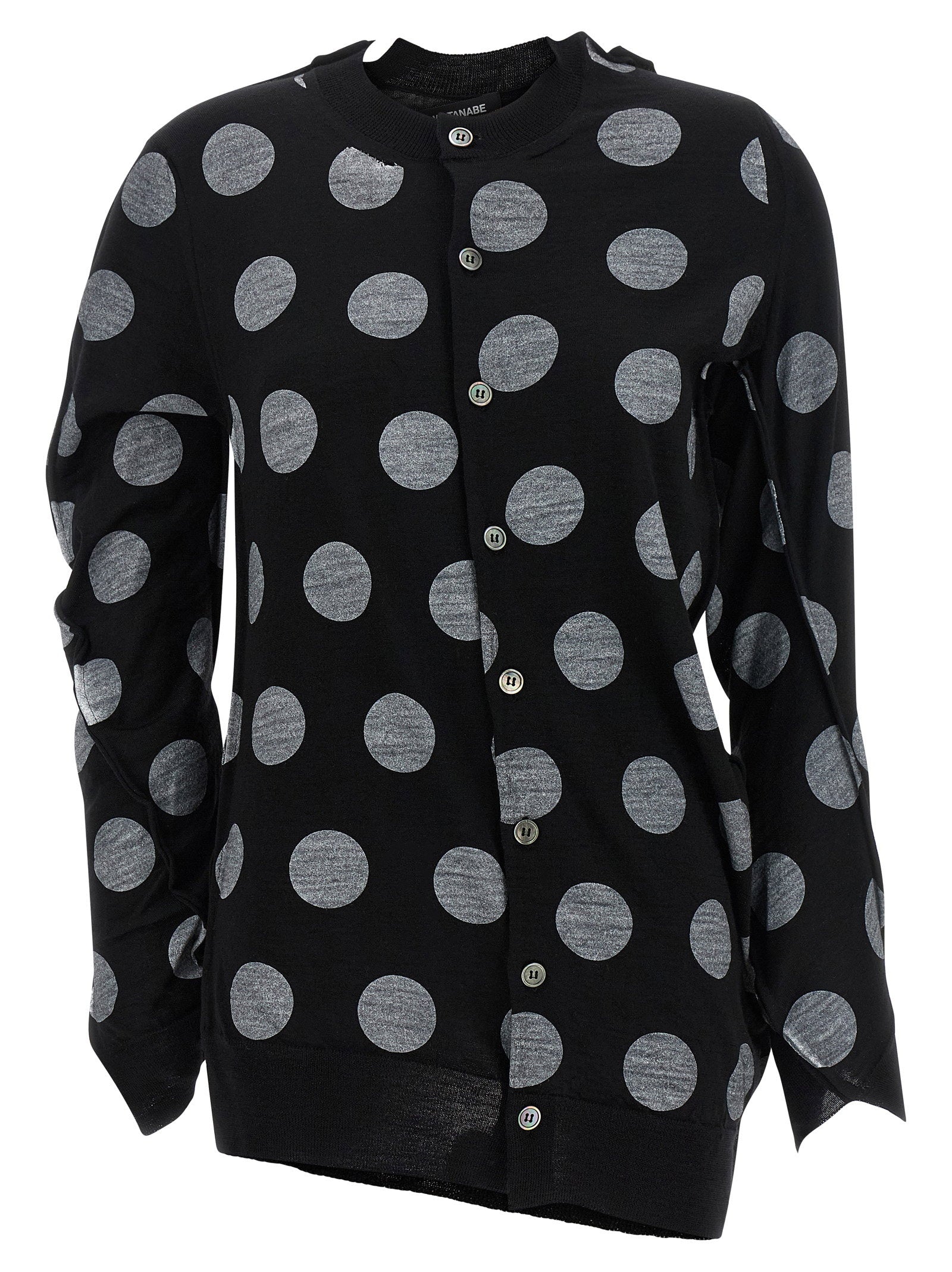 Polka Dot Maxi Cardigan