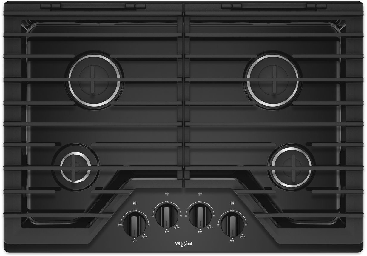 Whirlpool 30" Natural Gas Drop-In Cooktop WCG55US0HB